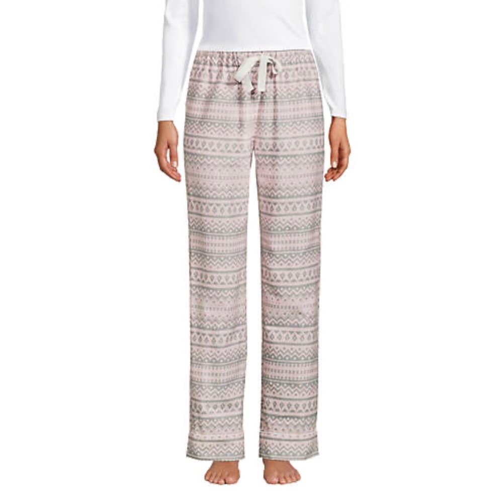 Land's End (in packaging, NWT) Flannel pajama set with Hensley top